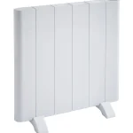 Capri Electric Aluminium Panel Heater 1000W Horizontal 500 x 544mm - White