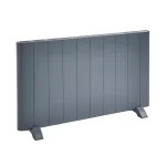 Capri Electric Aluminium Panel Heater 2000W Horizontal 500 x 907mm - Anthracite