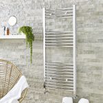 Straight Towel Rail Chrome
